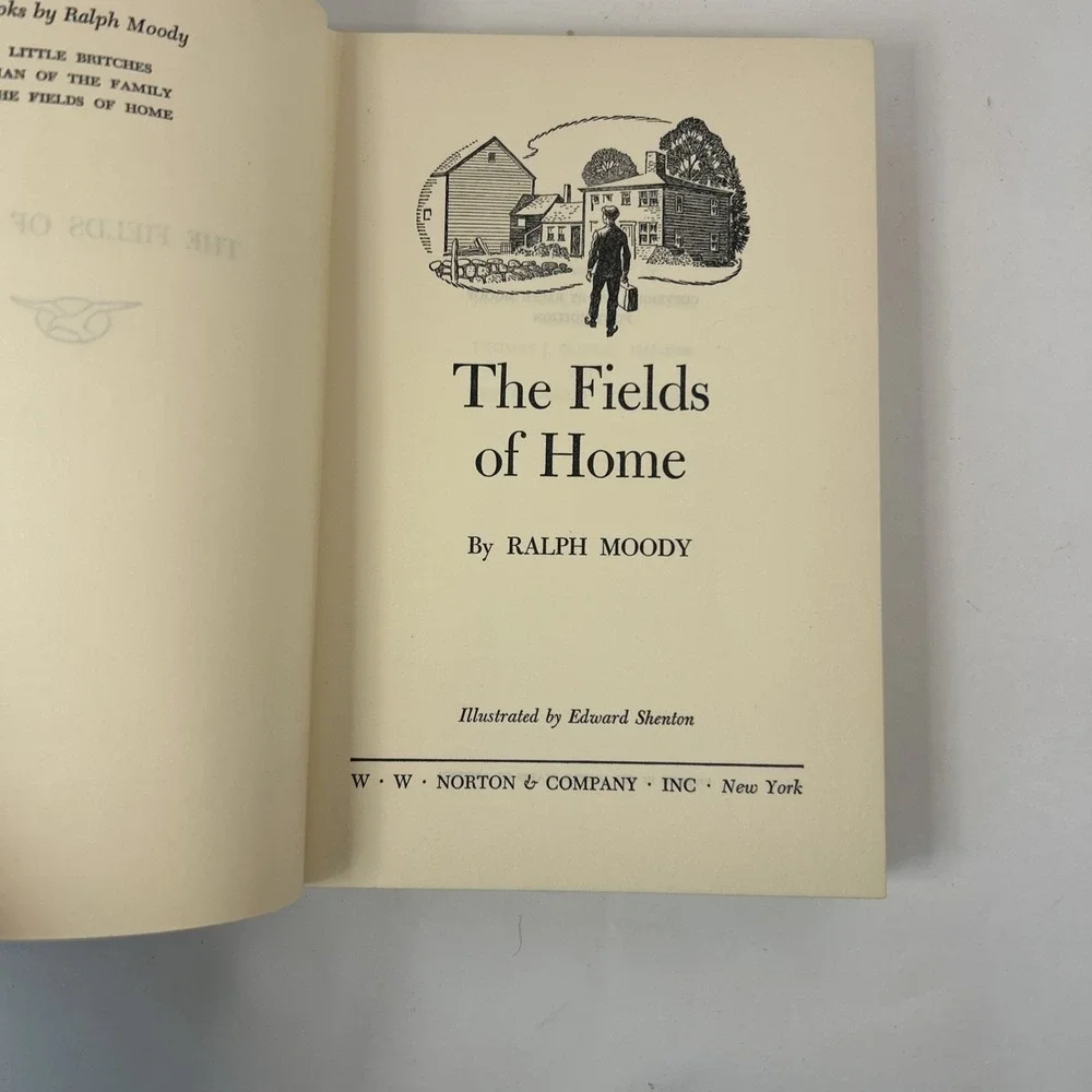 The Fields of Home by Ralph Moody (HC/1953) First Edition Read